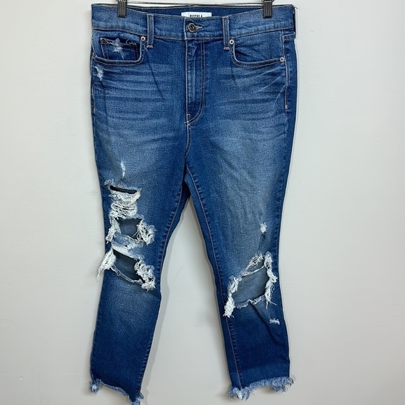 Pistola Monroe Skinny Distressed Jean Size 30 - Picture 3 of 8